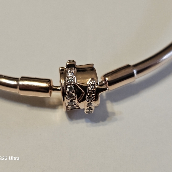Pandora Moments Limited Edition Shooting Star Charm Bangle - Picture 4 of 6